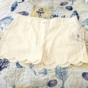 Crown & Ivy White Shorts